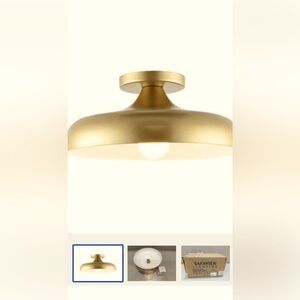 Safavieh ceiling light willet flush mount.